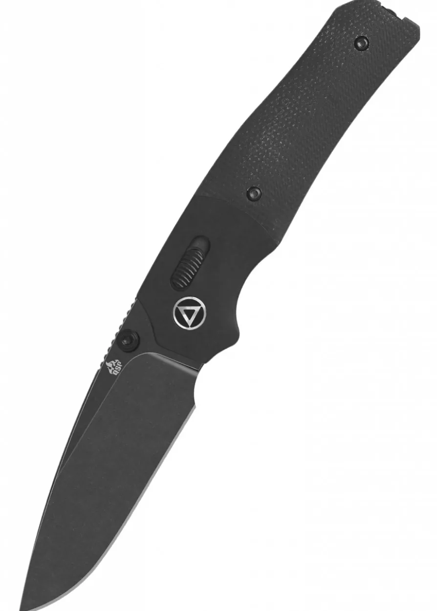 QSP VAULT BLACK STONEWASHED, Taschenmesser