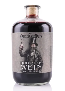 Quacksalbers Holunderbeerwein, 1l, 12,5% vol. Alk.