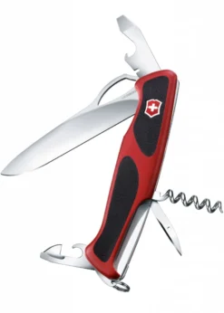 RangerGrip 61, 130mm, 2 Komponenten-Schalen,rot/schwarz