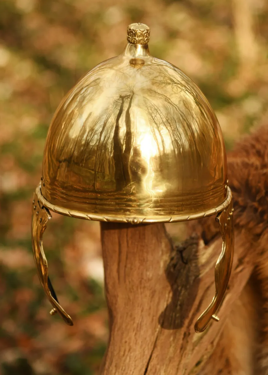 Republikanischer Montefortino Helm, Typ - A -, Messing