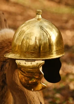 Republikanischer Montefortino Helm, Typ - A -, Messing