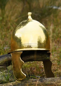 Republikanischer Montefortino-Helm, Messing, ca. 1,2 mm