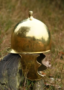 Republikanischer Montefortino-Helm, Messing, ca. 1,2 mm