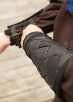 RFB Wikinger Armschienen aus Leder