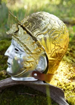 Ribchester Kavalleriehelm, Messing und Stahl