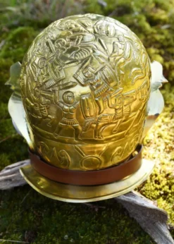 Ribchester Kavalleriehelm, Messing und Stahl