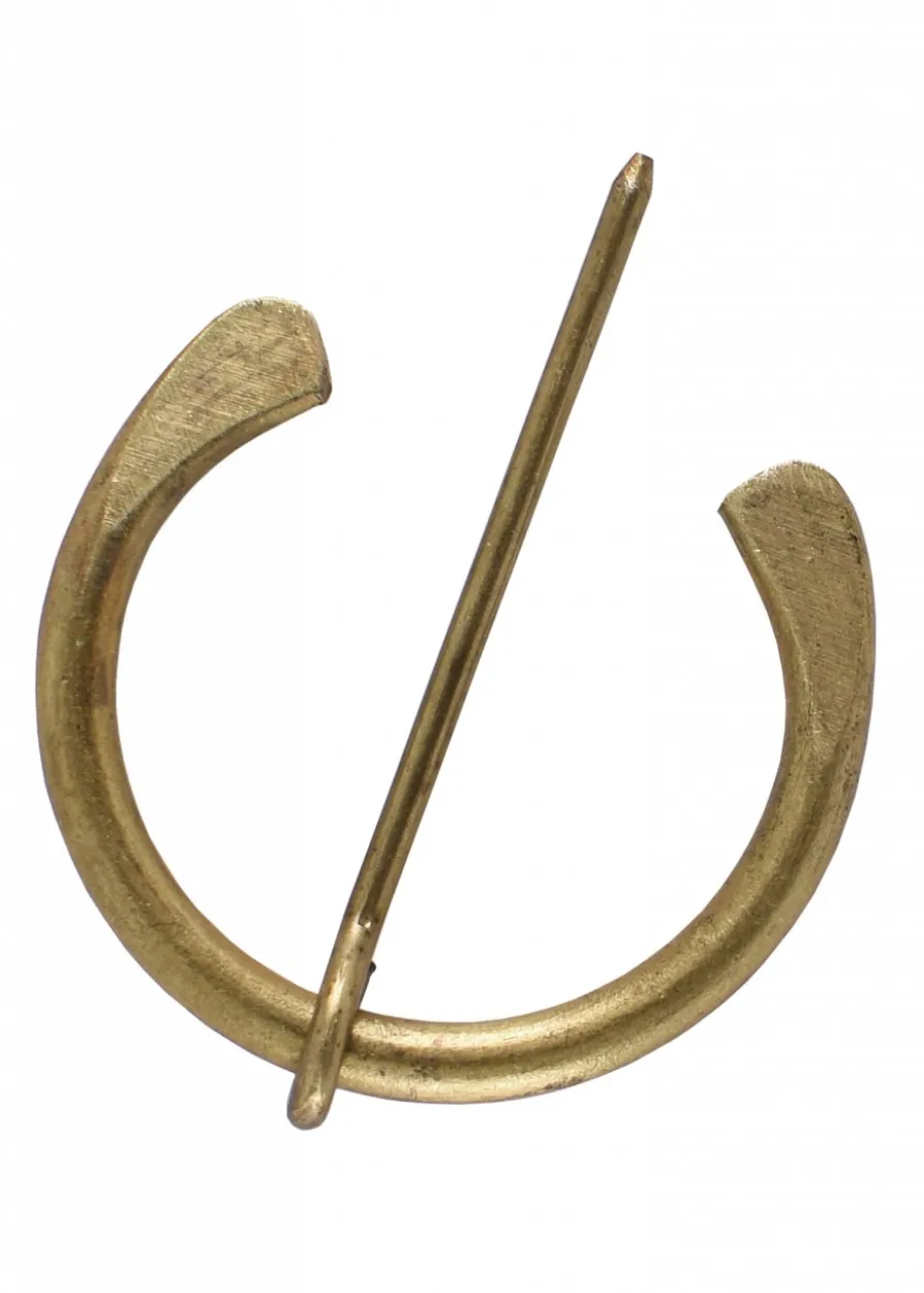 Ringfibel aus Messing