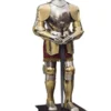 Ritterrüstung von Karl V., Gold-Finish, Marto