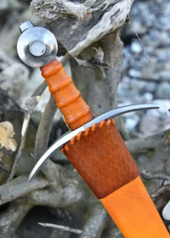 Ritterschwert Comte de Nieuwerkerke mit Scheide, 14. Jh