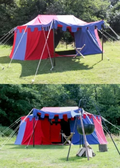Ritterzelt Burgund, 3 x 5 m, 425 gsm