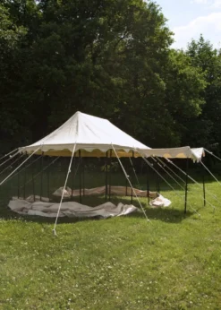 Ritterzelt Burgund, 3 x 5 m, 425 gsm
