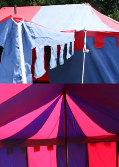 Ritterzelt Burgund, 3 x 5 m, 425 gsm