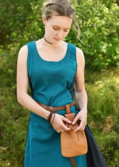 Ärmelloses Überkleid Jarle, Trägerkleid, petrol/dunkelblau