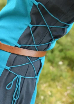 Ärmelloses Überkleid Jarle, Trägerkleid, petrol/dunkelblau