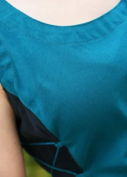 Ärmelloses Überkleid Jarle, Trägerkleid, petrol/dunkelblau