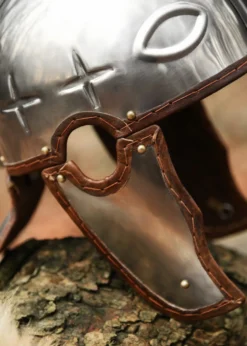 Römerhelm Intercisa II, Stahl
