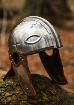 Römerhelm Intercisa II, Stahl
