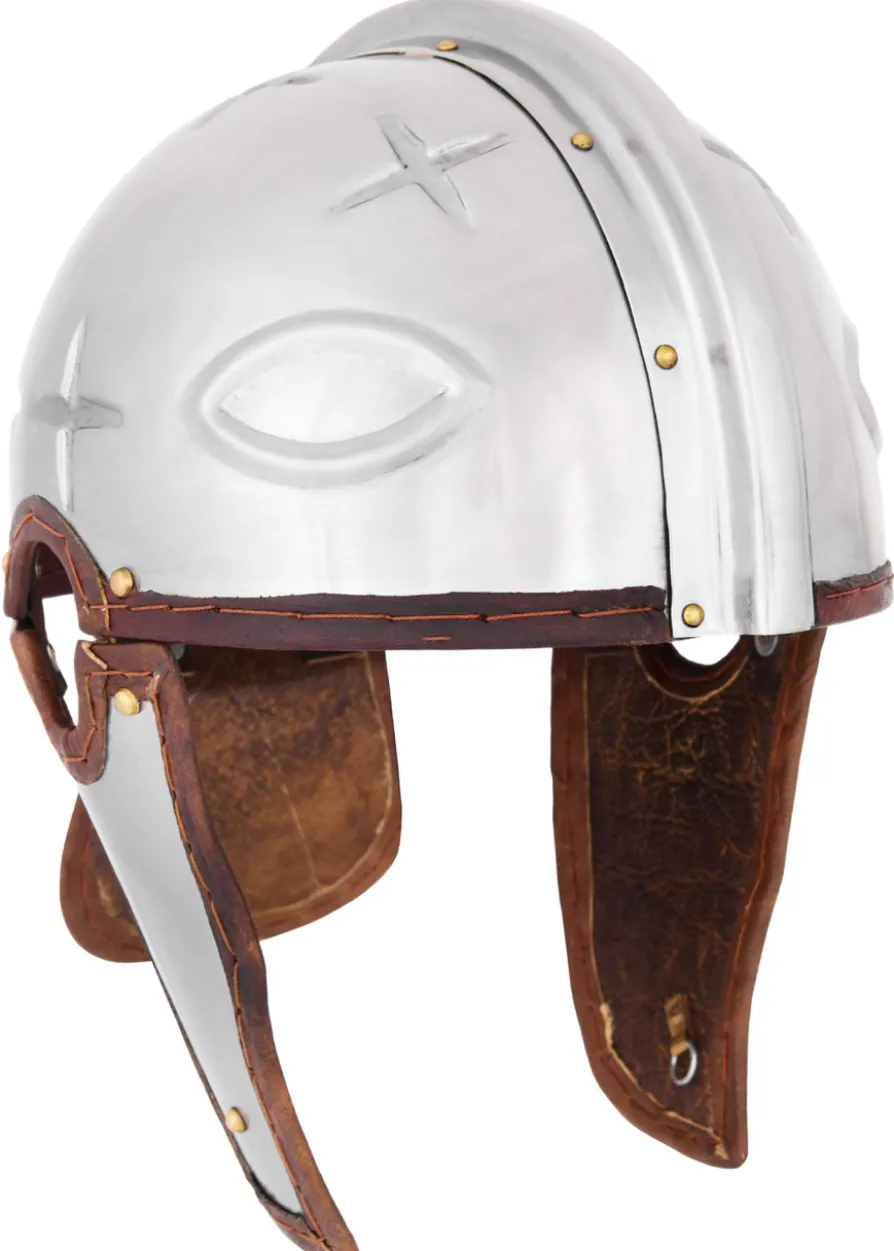 Römerhelm Intercisa II, Stahl