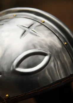 Römerhelm Intercisa II, Stahl