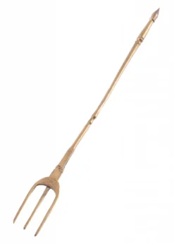 Römische Gabel aus Messing, Dreizinkig