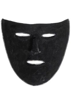 Römische Gesichtsmaske, Messing verzinnt
