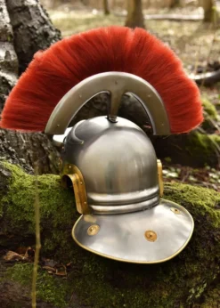 Römischer Offiziershelm mit Helmbusch (Centurio)