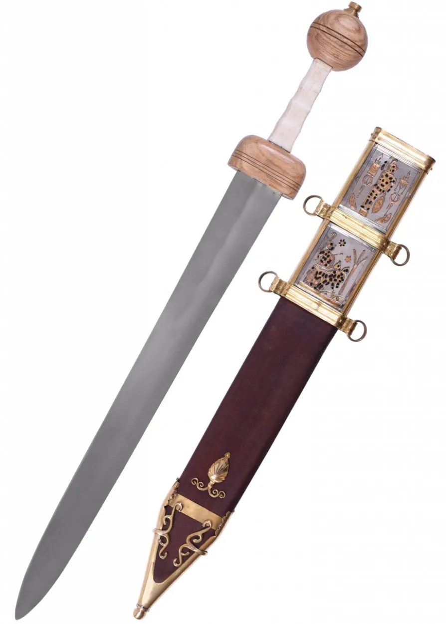 Römischer Xanten Gladius mit Scheide, 3. Jh.