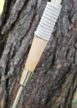 Römisches Pilum mit Holzschaft, 215 cm