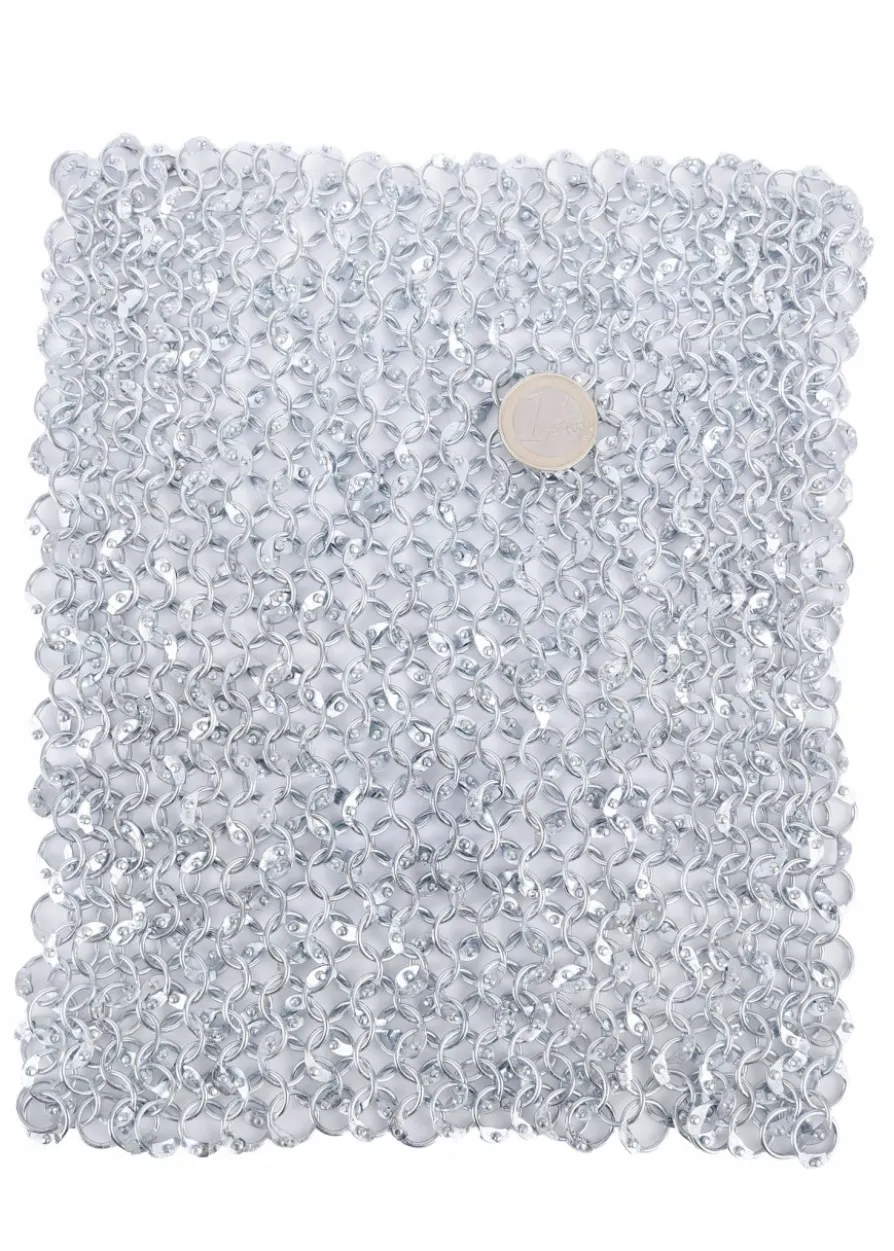 RRZ9 Kettenstück 20 x 20cm, vernietet, ID9mm, verzinkt