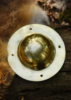 Runder Römischer Schildbuckel, Umbo aus Messing
