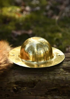 Runder Römischer Schildbuckel, Umbo aus Messing