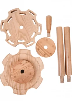 Runder Schwertständer für 12 Schwerter, Holz