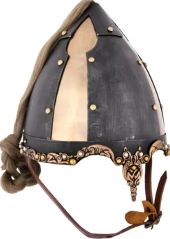 Rus-Helm mit Pferdehaarbusch