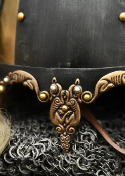 Rus-Helm mit Pferdehaarbusch