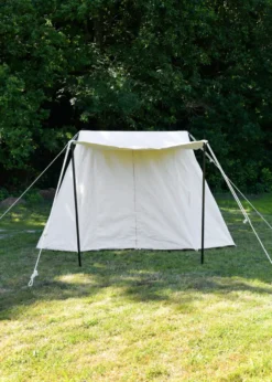 Sachsenzelt Jorvik, 2 x 4 m, 340 gsm, naturfarben