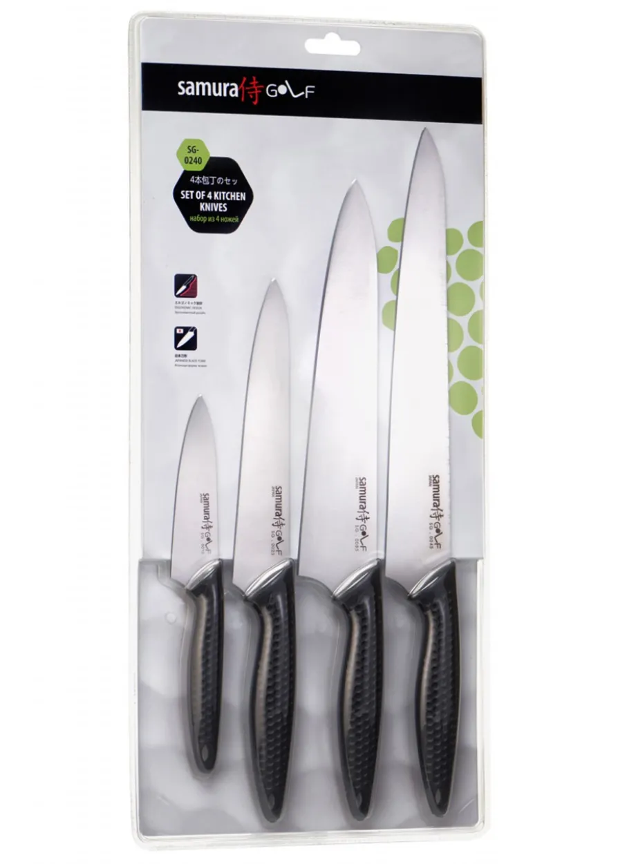 Samura GOLF Küchenmesser-Set, 4-teilig