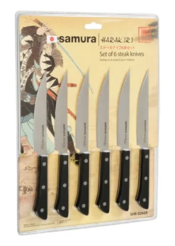 Samura Harakiri Set aus 6 Steak-Messern