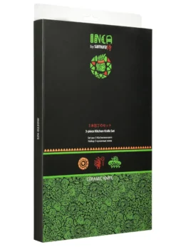 Samura INCA, Set aus 3 Küchenmessern, Keramik-Messer