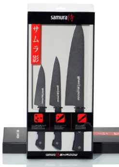 Samura Shadow 3-teiliges Messerset