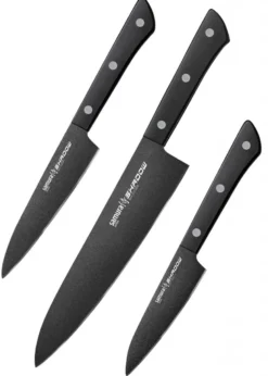 Samura Shadow 3-teiliges Messerset