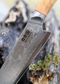 Santoku, Damaststahl