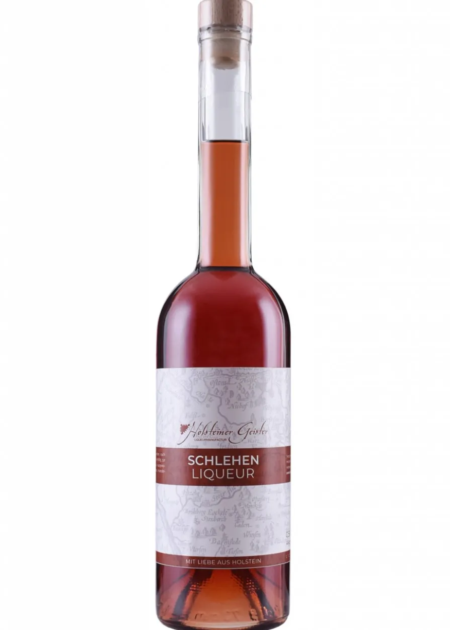 Schlehen Likör, 25% vol. Alk., 0,5l Flasche - Holsteiner Geister