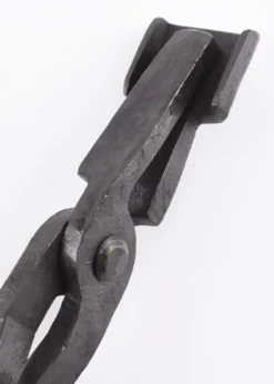 Schlossmaulzange, Schmiedezange, handgeschmiedet, 35 x 20 mm