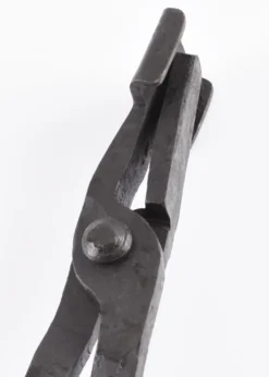 Schlossmaulzange, Schmiedezange, handgeschmiedet, 45 x 20 mm