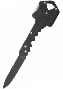 Schlüsselmesser, Schwarz, SOG