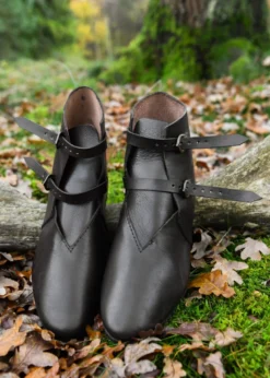 Schnallenschuhe, dunkelbraun
