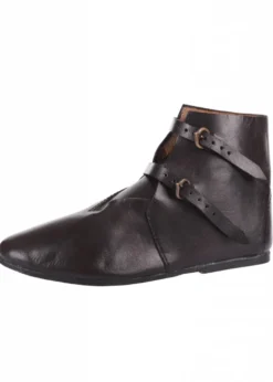 Schnallenschuhe, dunkelbraun