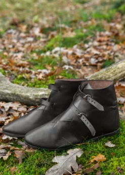Schnallenschuhe, dunkelbraun