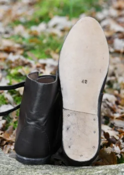 Schnallenschuhe, dunkelbraun