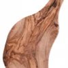 Schneidebrett aus Olivenholz mit Griff, ca. 30 x 15 cm